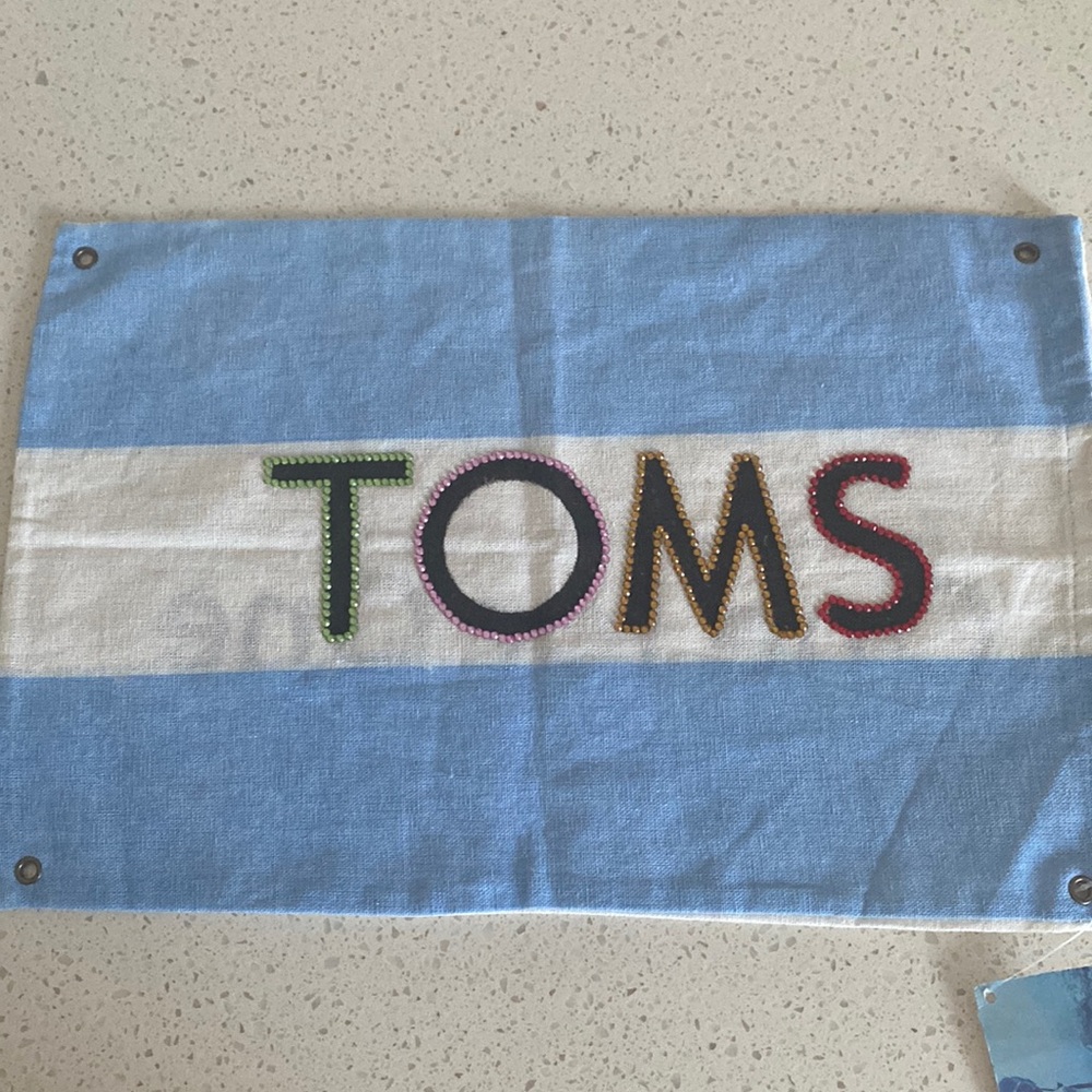 CUSTOM small Toms Shoe bag